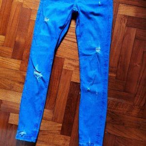 ZARA Trafaluc Denim makers ripped skinny jeans
